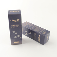 Emballage de soins de la peau en papier écologique haut de gamme, recyclable, personnalisé, avec laminage mat, estampage, paillettes, emballage cosmétique pliable en carton