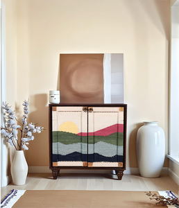 Durable 2 Door Cabinet with Lockable Design Strong Wooden Storage Furniture <b>for</b> Bedroom Living Room <b>Kitchen</b> Office - Product Image 1