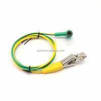 Fil de terre médical jaune-vert haute flexibilité multibrins en cuivre souple 4 mm², 6 mm² pour borne de mise à la terre, certification UL