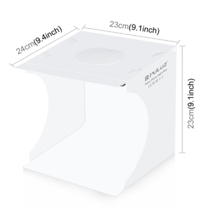 OEM PULUZ 20厘米2发光二极管面板折叠1100毫米光照相馆帐篷盒套件迷你照相馆 - Product Image 6