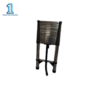 <span class=keywords><strong>Escalera</strong></span> Telescópica Plegable de Acero Inoxidable de Diseño Industrial de 5.9 Metros - Product Image 4