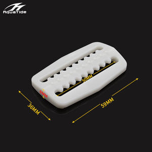 Hebilla Antideslizante Aqua Tide Luminous con Dientes para Buceo Japonés, BCD, Montaje Lateral, Correa de 50 mm, Posicionamiento para Equipo - Product Image 4