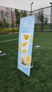 Reutilizable 60cm * 160cm <span class=keywords><strong>L</strong></span> <span class=keywords><strong>Banner</strong></span> Stand Portátil Fácil de montar Estantes de exhibición Impresión no incluida - Product Image 3