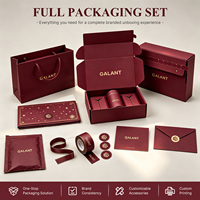Boîtes d'emballage personnalisées avec logo, en carton ondulé, avec bande adhésive à déchirer pour l'expédition de produits de beauté et de soins de la peau en e-commerce