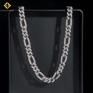Mejor Precio al por Mayor Cadena Cubana Personalizada de 9MM, Joyería Fina de Moda Urbana Hip Hop, Collar de Plata Esterlina S925 - Product Image 5