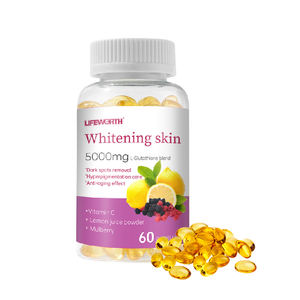 Suplemento de Colágeno con Glutatión de Alta Dosis Lifeworth, Vitamina C, Polvo de Pescado Marino, Producto de Belleza para el Cuidado de la Piel en Cápsulas - Product Image 6