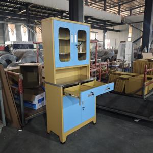 خزانة حديدية متينة عالية الجودة من الفولاذ ، خزانة ملفات معدنية للعيادة المدرسية - Product Image 4