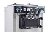 Nieuwe Duurzame Commerciële Gelato & Softijs Op Basis Van Melk Machine Met Hoge Productiviteit 220V Japanse Plug 1 Jaar Garantie