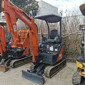 Miniexcavadora de orugas de segunda mano 1,7 toneladas con pala Hitachi ZX17U Japón excavadora de arena hidráulica precio bajo Uzbekistán
