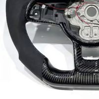 Volant en fibre de carbone Alcantara LED pour VW Volkswagen Golf 5 6 7 7.8 R 7R MK5 MK6 MK7 GTI Polo Passat B7 B8 Tiguan CC
