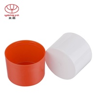 Manchon de protection transparent blanc pour filetage externe en plastique, couvercle de protection pour filetage de vis, couvercles anti-poussière, bouchons de bouteilles, fermetures