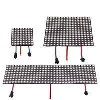 Bande lumineuse LED flexible Tcwin adressable Rgbic WS2812, panneau de pixels LED, écran, bande lumineuse, DC5V, IP20, IP65, IP68, étanche