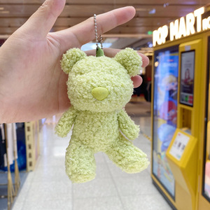 Plush <b>Keychains</b> Toys Wholesale Kawaii Teddy Bear Cute Soft Cartoon <b>Anime</b> Durable 3D Shape Women's Bag Pendant Accessories - Product Image 4