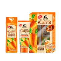 Coffret cadeau shampoing et soin capillaire à la carotte Roushun OEM