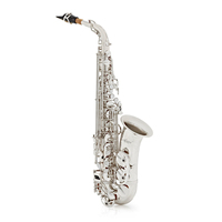 Wholesale Price Aiersi Brand New Design Woodwind Instrument Silver Nickel Plated Alto Saxophone With Case