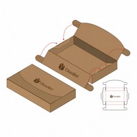 Cajas de Papel de Lujo para Lentes de Contacto de Color, Caja de Empaque con Ventana de Exhibición, Empaque Cosmético