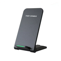 Carga inalámbrica rápida de 15W de alta calidad para todos los teléfonos Soporte de cargador de función multifuncional Soporte para teléfonos móviles 2 en 1