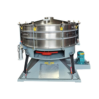 Tamis oscillant circulaire anti-explosion QINNY avec moteur pour le traitement des aliments, le tamisage de résines chimiques, en acier inoxydable, haute efficacité