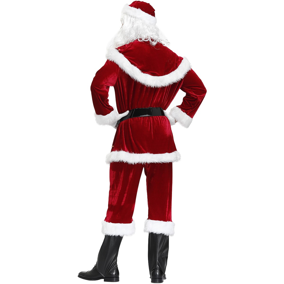 christmas fancy dress suit Forum Novelties Co-Santa Claus Suit Men's Fancy-Dress Costume for Adult, XL