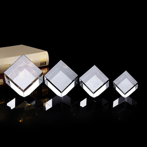 Eer Van Kristal Groothandel Hot Selling Custom Logo K9 Crystal Cube Block Blanks - Product Image 2