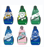 Sac de Poitrine, Sac à Dos Sportif, Sac de Voyage, Sac à Bandoulière Personnalisé, Cadeau pour Sororité/Fraternité, Sac à Bandoulière Tendance et Décontracté pour Hommes et Femmes