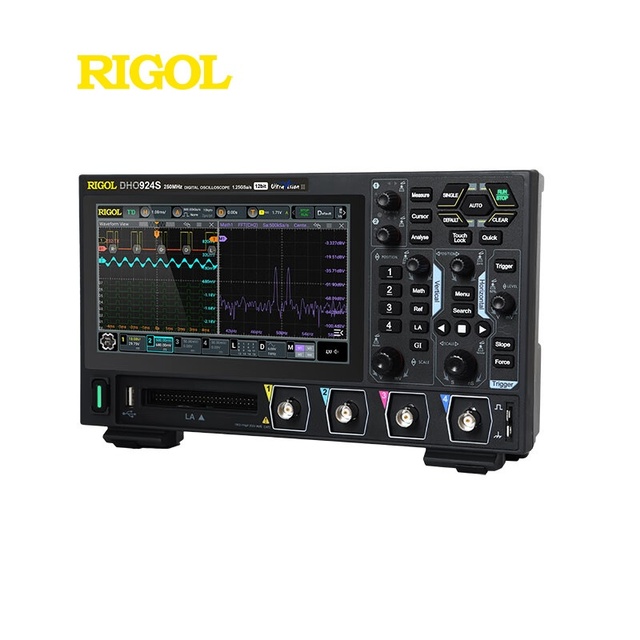 Rigol Dho914S/Dho924S High-Definition Four-Channel Desktop Digital Oscilloscope with Touch Screen Multi-Function Product