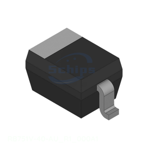 Single Diodes DIODE SCHOTTKY 40V 300MA SOD323 Electronic Components Trade SC-90, SOD-323F RB751V-40-AU_R1_000A1 Original - Product Image 1