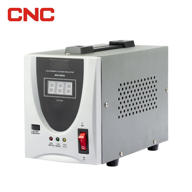 OEM Logo 50/60Hz 230v Computer Single Phase 220V Voltage Stabilizer Output AVR with LCD Display Price for 50Hz Frequency