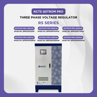 Régulateur de tension automatique NCTS RS 200KVA 200kva 160kW Stabilisateur industriel triphasé 220v 380v 440v 50/60Hz Détection automatique