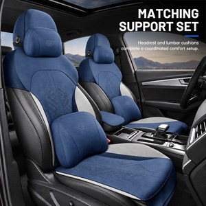 Coussin de siège de <span class=keywords><strong>voiture</strong></span> sur mesure pour Audi A4L, demi-entourant, respirant, protection de siège auto, accessoires intérieurs de <span class=keywords><strong>voiture</strong></span> 4 saisons - Product Image 1