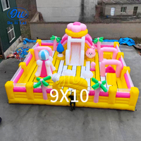 Trampoline gonflable géant de haute qualité en PVC pour l'entraînement aux obstacles, marque Delilai, certifié CE, pour enfants, usage commercial
