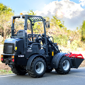 Landwaarts 4X4 Mini Wiellader Hot <span class=keywords><strong>Sale</strong></span> Kubota Motor Front-End Loader Multifunctionele Farm Compact Loader Met Bijlagen - Product Image 3