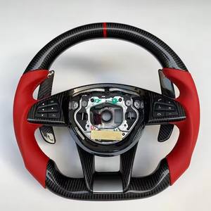 <span class=keywords><strong>พวงมาลัย</strong></span>คาร์บอนไฟเบอร์สำหรับรถ Mercedes Benz C คลาส W204 W205 AMG W213 W212 W447 W463 GLA GLA อุปกรณ์เสริมสำหรับรถยนต์ - Product Image 6