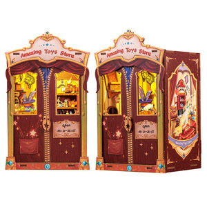 ของเล่นโมเดลชุดประกอบรูปหัวใจขนาดเล็กแบบ 3 มิติ ทำจากไม้ ประกอบเองได้ ใช้แบตเตอรี่  สำหรับตกแต่งหนังสือ  ของที่ระลึกจากบริษัททัวร์ริ่ง  รุ่นใหม่ - Product Image 2