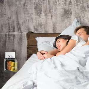 Calentador de pared, mini calentador de aire caliente de 220V con termostato ajustable para uso en el hogar y la oficina. - Product Image 1