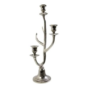 Stainless Steel Hurricane Candleholder Clear Glass Cylinder Heat Resistant Home Decoration Silver <b>tea</b> <b>light</b> <b>holder</b> - Product Image 1