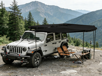 Nouvelle auvent latérale de voiture à 270 degrés avec un design moderne et une construction durable pour les voyages en tout-terrain