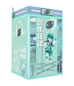 Máquina de Karaoke con Diseño Innovador, Función de Video <span class=keywords><strong>y</strong></span> Música, Operada con Monedas, VGA, Doble Electrónica, para Sala de KTV, Mini Cabina de Karaoke - Product Image 2