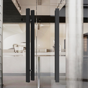 Poignée de <span class=keywords><strong>porte</strong></span> en verre pour entrée de bureau, ronde, carrée, longue, en acier inoxydable, moderne, pour <span class=keywords><strong>porte</strong></span> d'entrée en verre ou en <span class=keywords><strong>bois</strong></span>, grande poignée de <span class=keywords><strong>porte</strong></span> - Product Image 4