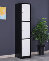Casier en acier armoire casiers en métal 6 portes stockage personnel travail casier armadietto gym caisson métal armario Loker