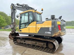 Excavatrice sur chenilles Volvo EC140DL d'occasion de 14 tonnes avec garantie d'un an sur le moteur et la pompe, en stock - Product Image 3
