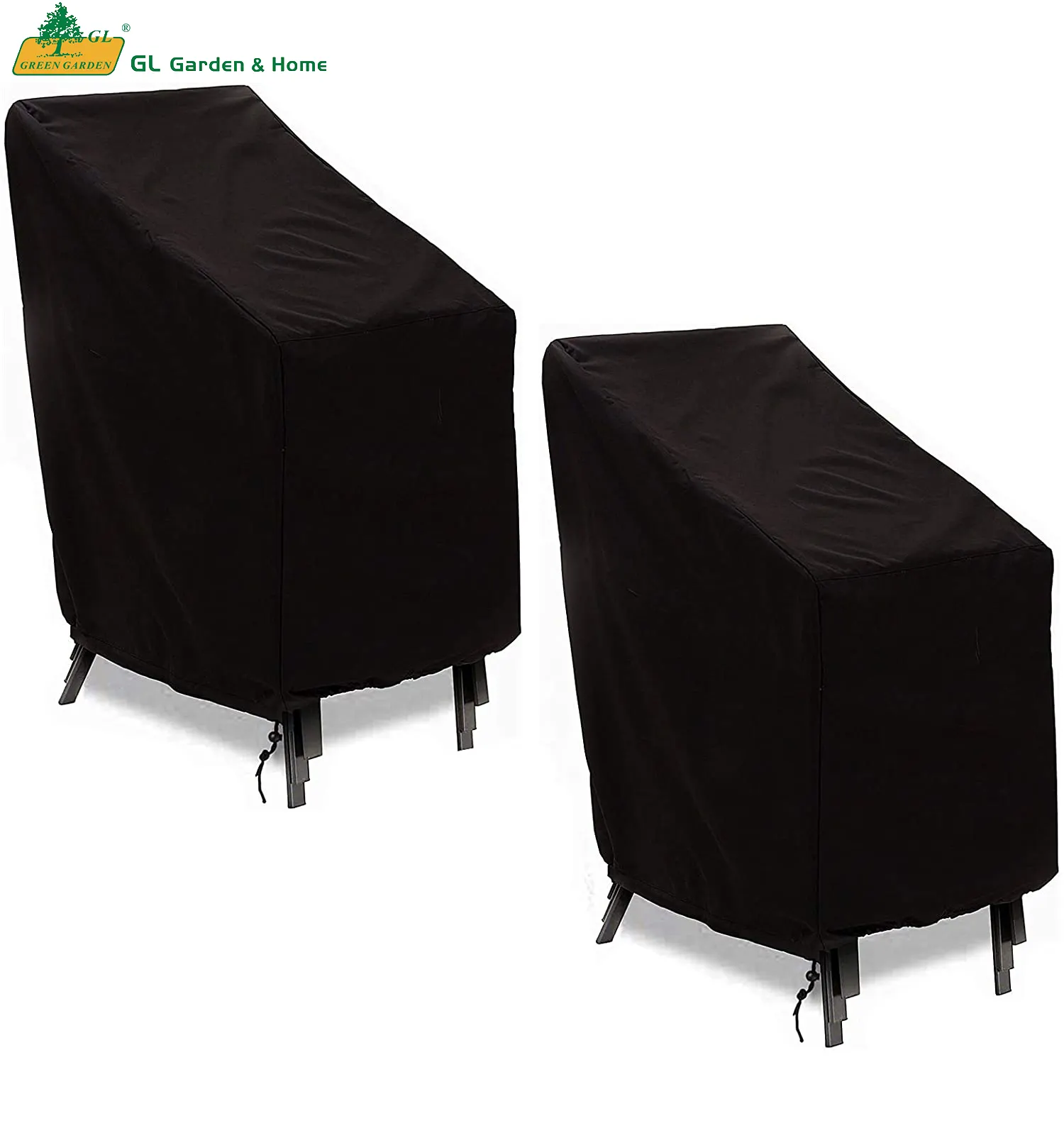 Настраиваемые размеры мебели чехлы для стульев водонепроницаемый садовый патио мебель защитный чехол для стульев