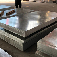 Vente chaude – Tôles métalliques laminées directement de l'usine, revêtement multi-zinc, épaisseurs multiples, taille personnalisée, panneaux plats en acier galvanisé