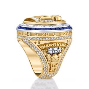 Golden State Warriors per anelli di moda in lega di 2017 per gli appassionati regalo da collezione per gli anniversari delle feste USA basket - Product Image 4