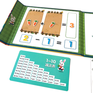 Custom Kids Busy Book Printing Sensory Stickers <strong>Activity</strong> Quiet Book Reusable Educational Board <strong>Learning</strong> Skills Development <strong>Math</strong> - Product Image 6