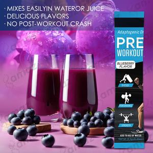 Poudre pré-entraînement Amaz pour adultes en gros, un complément premium qui stimule le métabolisme énergétique et aide à la récupération musculaire. - Product Image 5