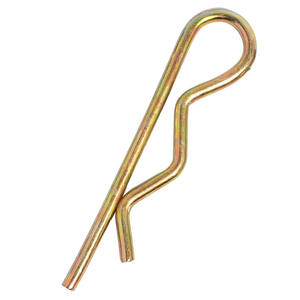 1.2-10mm acier à ressort galvanisé B Type Clip Pins Spring Locking R Goupilles fendues - Product Image 2