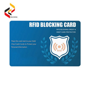 Personnalisé Imprimé <span class=keywords><strong>RFID</strong></span> <span class=keywords><strong>NFC</strong></span> <span class=keywords><strong>Carte</strong></span> De <span class=keywords><strong>Protection</strong></span> <span class=keywords><strong>Anti</strong></span>-Balayage de <span class=keywords><strong>Carte</strong></span> de Blocage - Product Image 4
