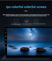 Reproductor Android 4+64G/6+128G de 10 pulgadas para coche, pantalla táctil WIFI 2 Din IPS, conexión móvil Carplay