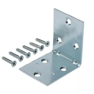 Connecteur de faisceau à angle droit robuste, support d'angle galvanisé renforcé pour palettes en bois, utilisé pour <span class=keywords><strong>le</strong></span> bois - Product Image 5